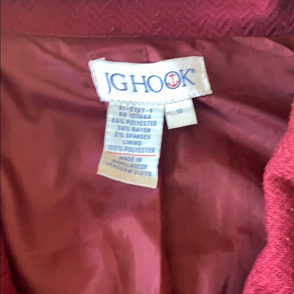 Burgundy jacket - Picture 3 of 3